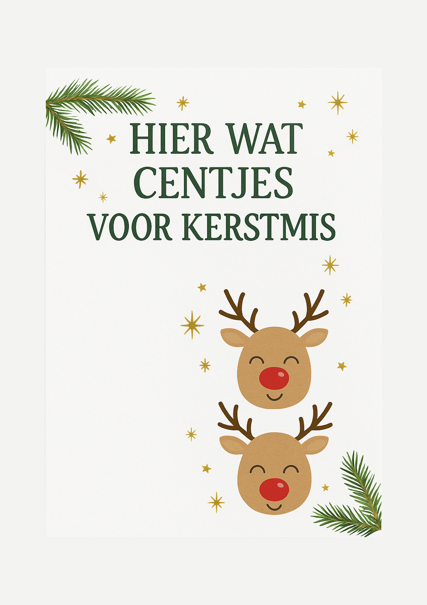 ✨Hier wat centjes - 2 rendieren