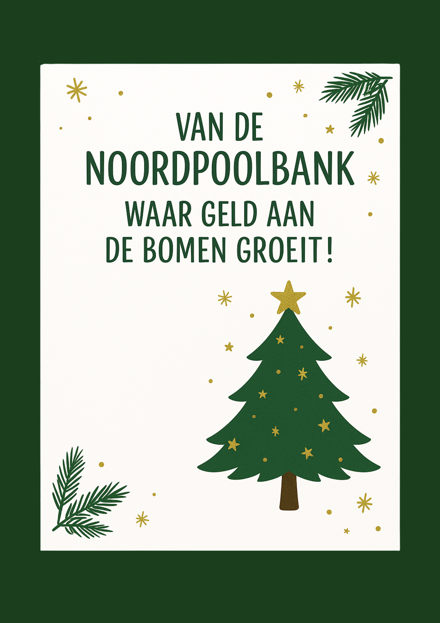 π Noordpoolbank β waar geld aan de bomen groeit
