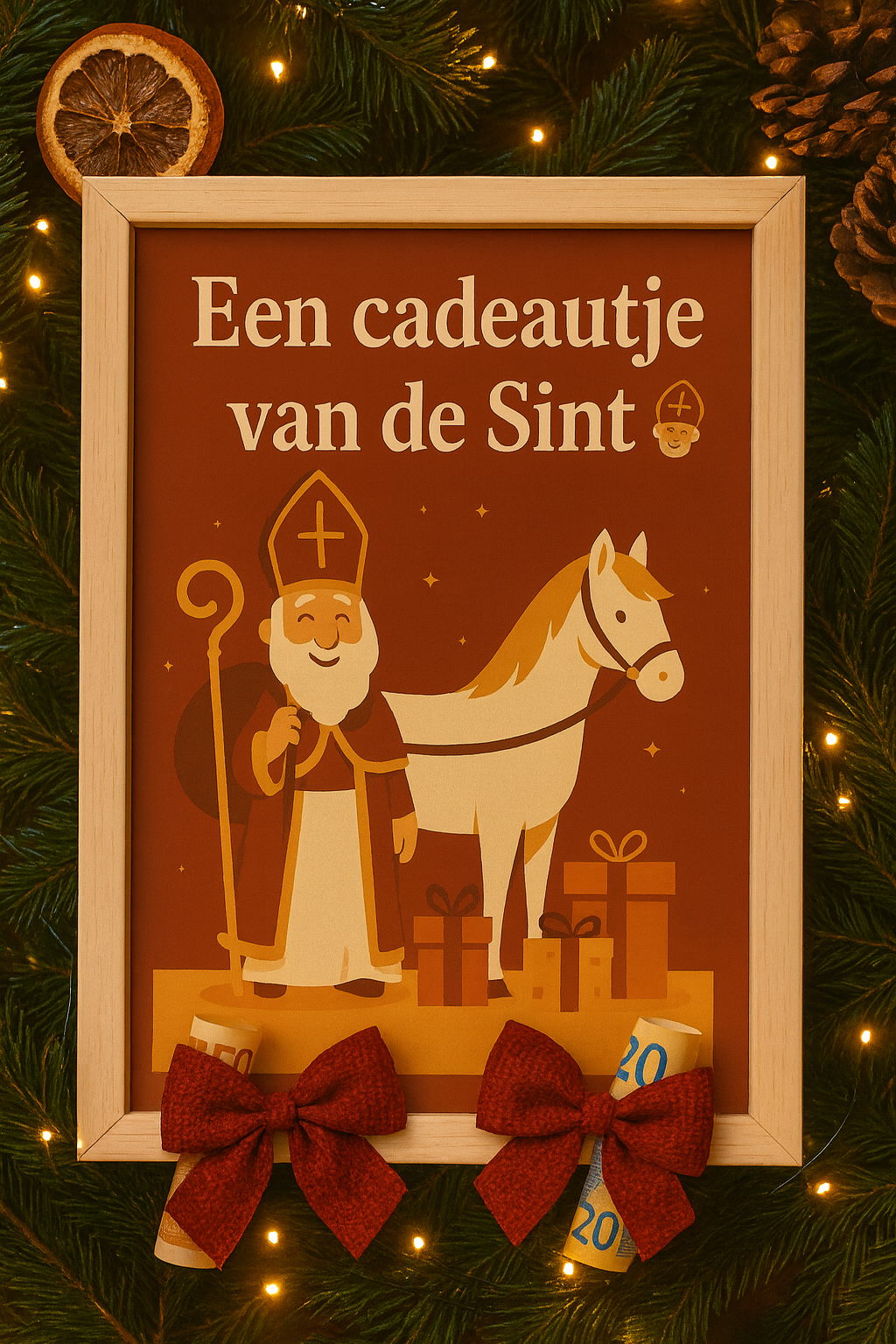 🎁 Een Cadeautje van de Sint – DIY Geldcadeau Pakket