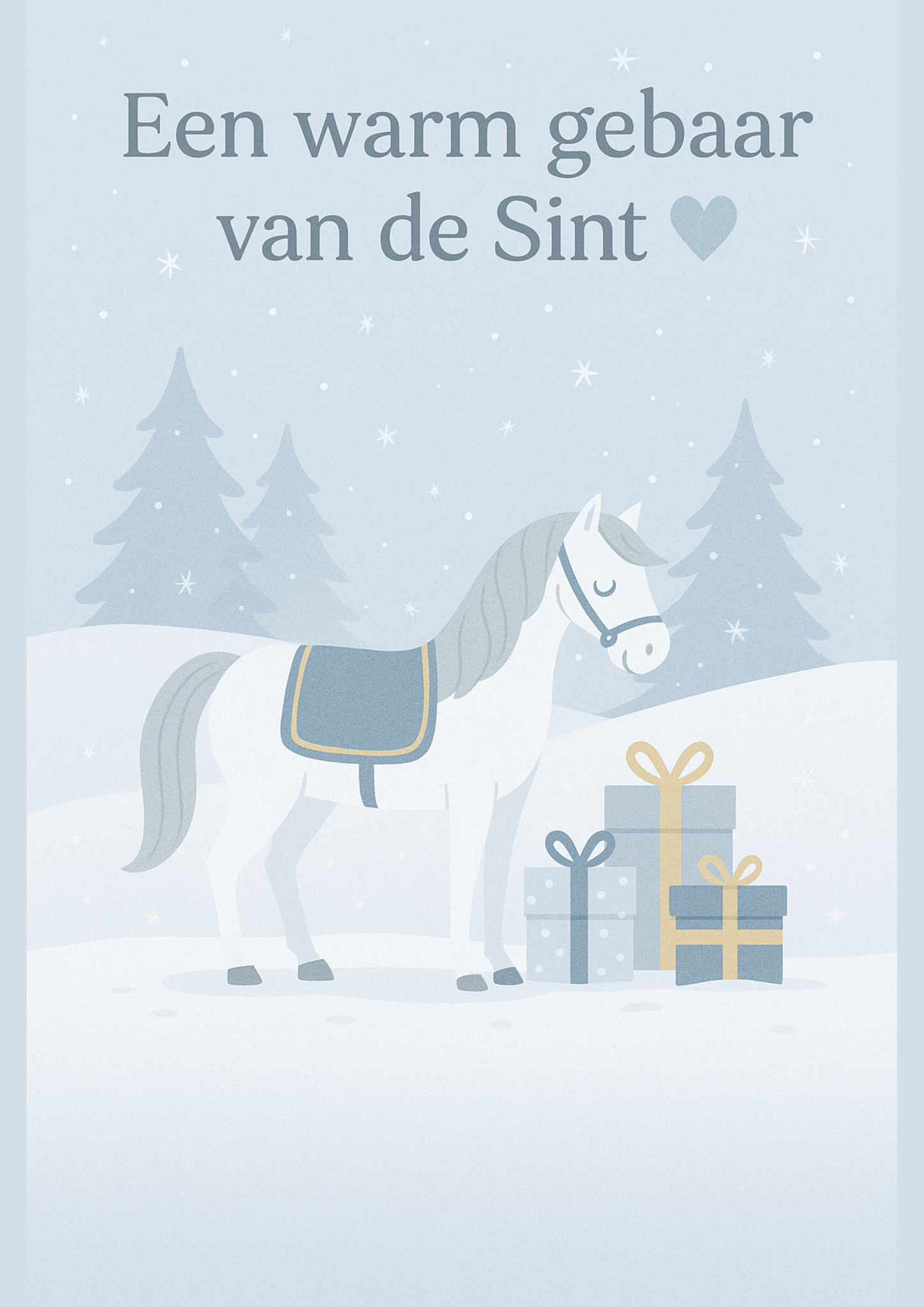 🎅Paard - een warm gebaar van de Sint