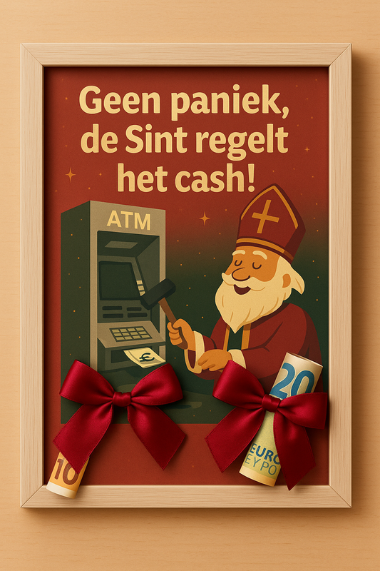 🎁 Geen paniek de Sint regelt het cash - DIY Geldcadeau Pakket