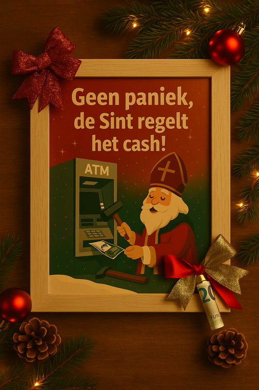 🎅 Geen paniek, de Sint regelt het cash!