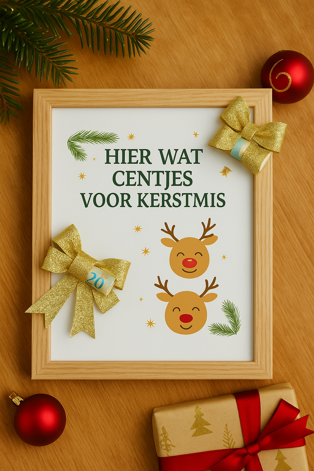 ✨Hier wat centjes - 2 rendieren