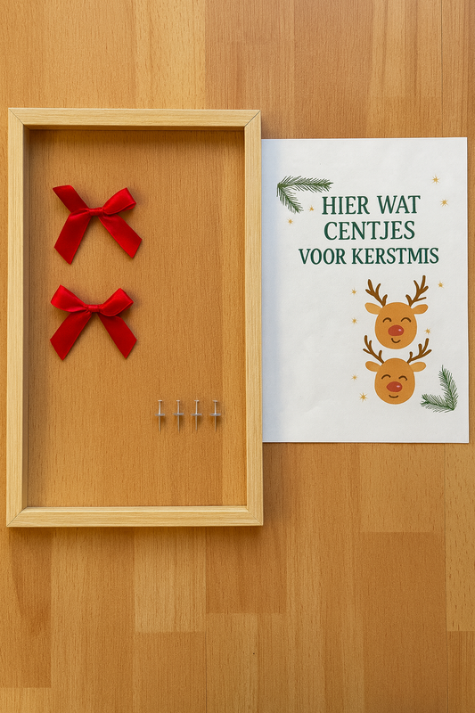 🦌🎄Hier wat centjes voor Kerstmis - DIY Geldcadeau Pakket 🦌🎄