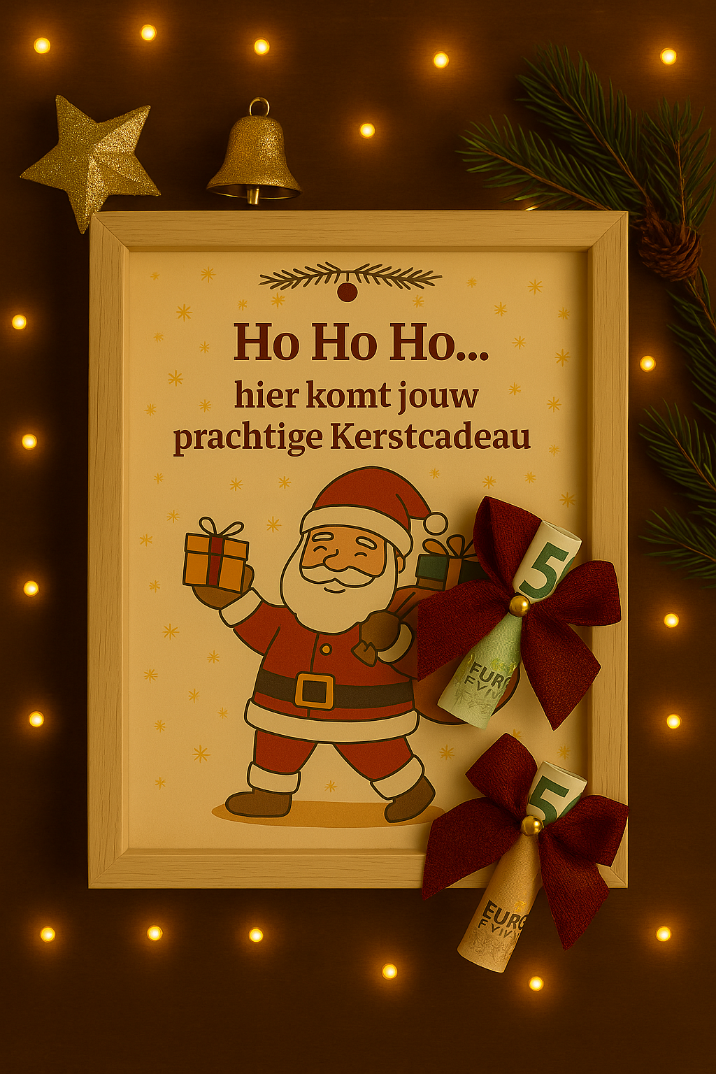 🎅🎄 HoHoHo Kerstman - DIY Geldcadeau Pakket 🎅🎄