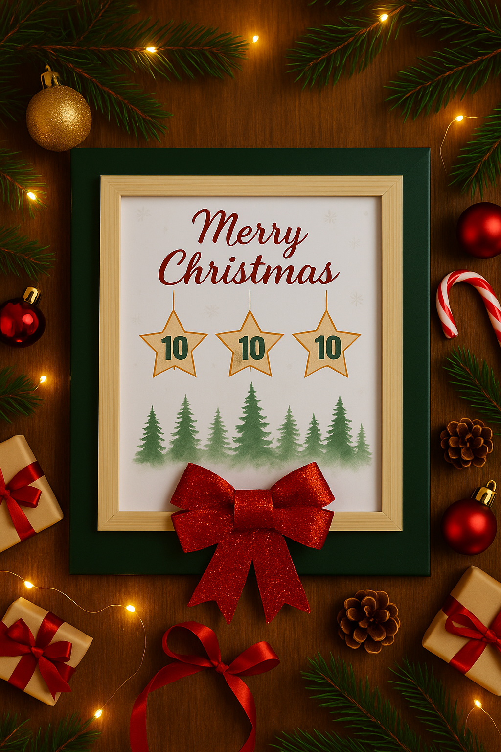 🎄 Merry Christmas – 3 Sterren