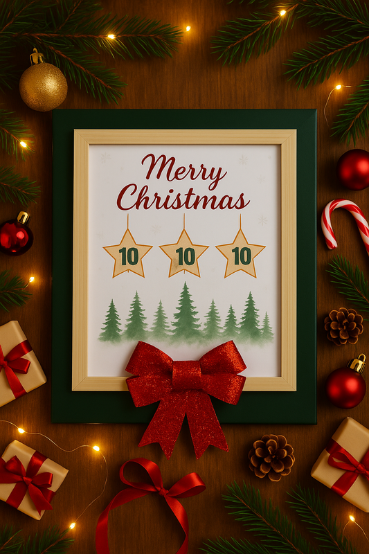 🎄 Merry Christmas – 3 Sterren