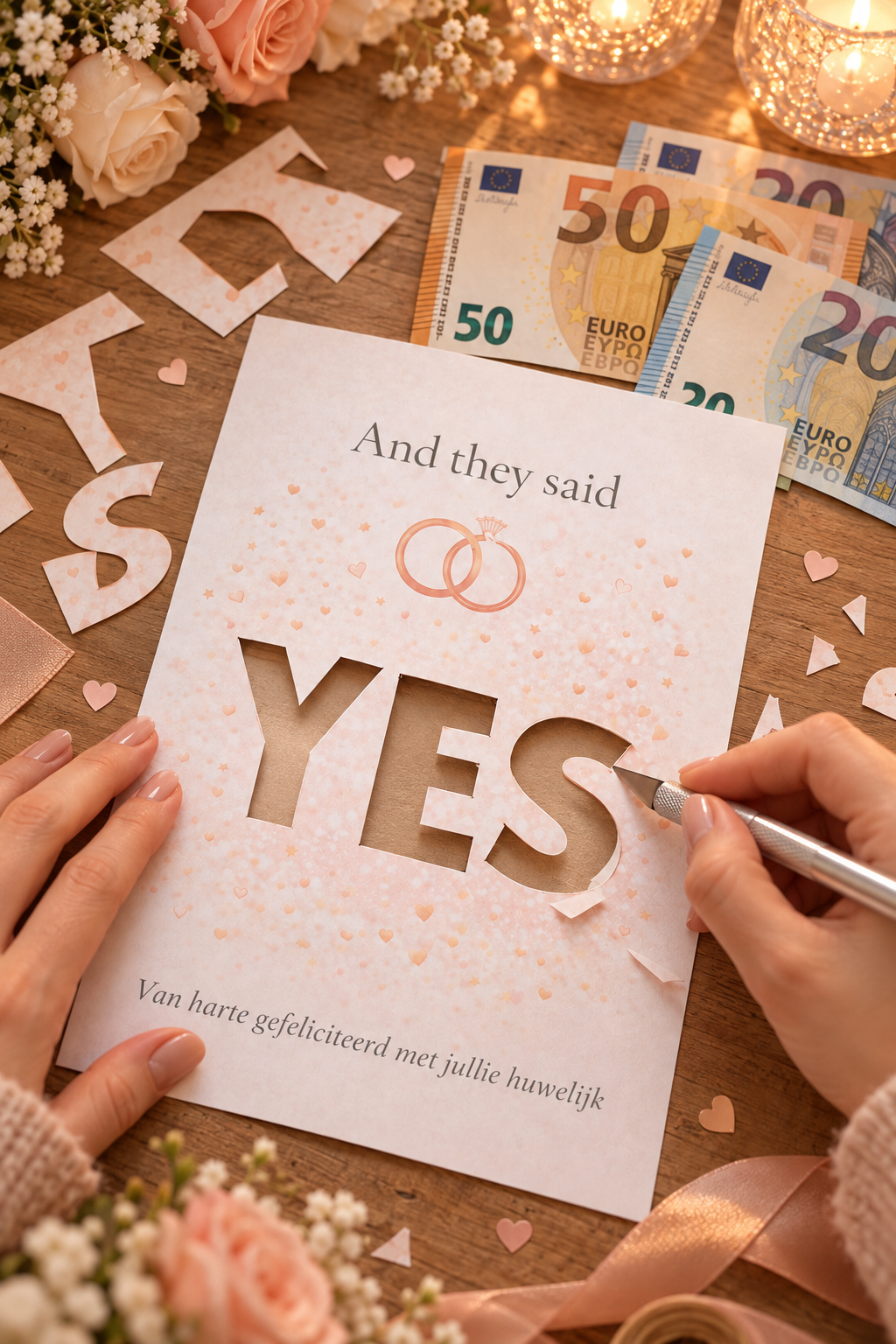 Last Minute Bruiloft Geldcadeau – PDF Direct Download – YES