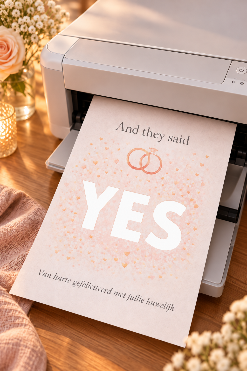 Last Minute Bruiloft Geldcadeau – PDF Direct Download – YES