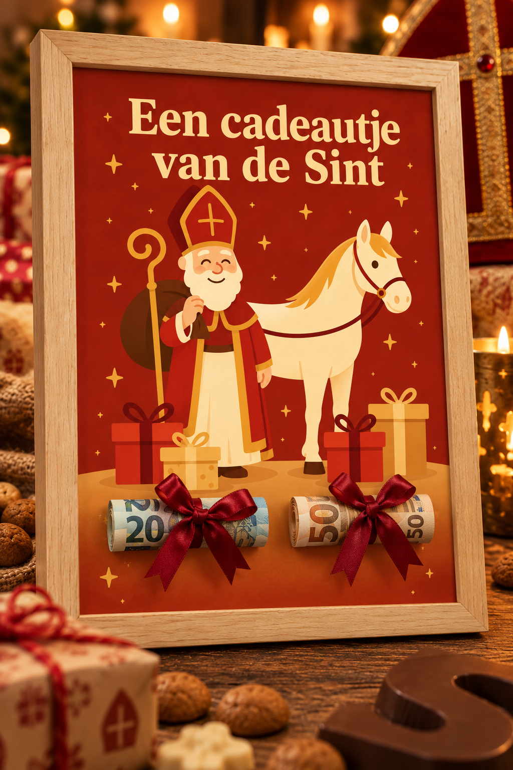 Geldcadeau Sinterklaas DIY Pakket - Een Cadeautje van de Sint
