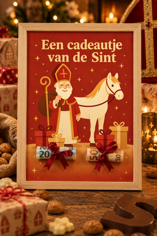 Geldcadeau Sinterklaas DIY Pakket - Een Cadeautje van de Sint