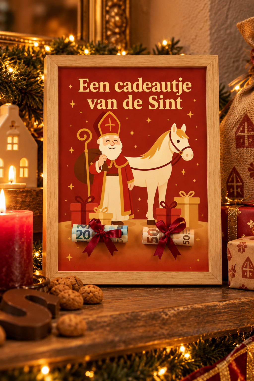 Geldcadeau Sinterklaas DIY Pakket - Een Cadeautje van de Sint