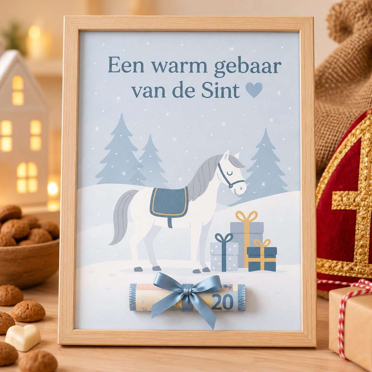Geldcadeau Sinterklaas DIY Pakket - Een warm gebaar van de Sint