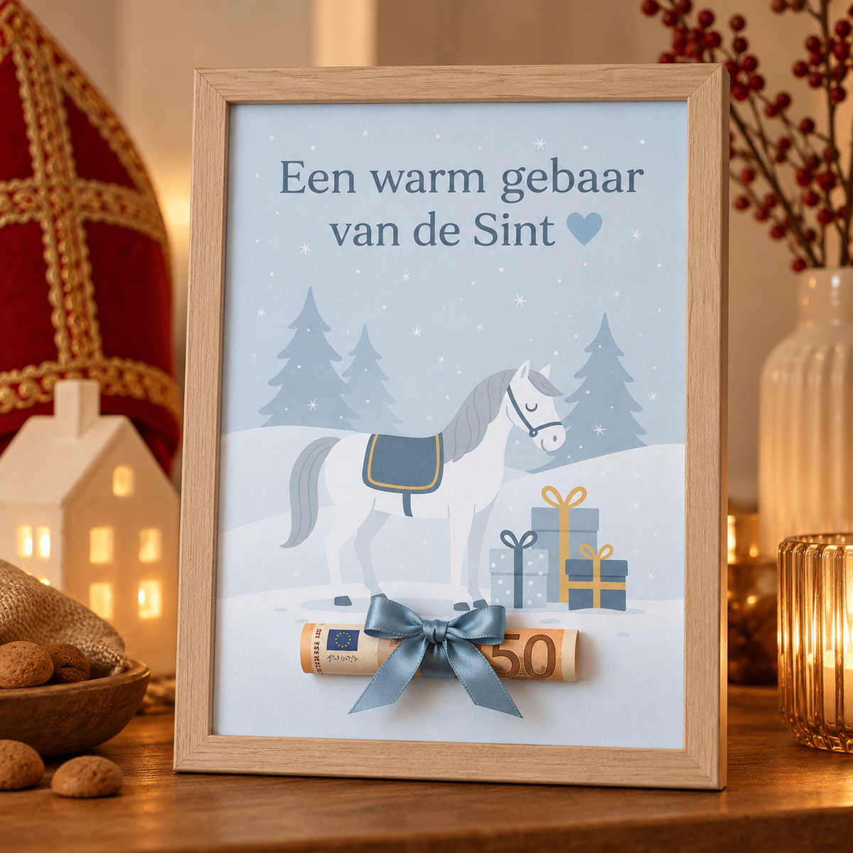 Geldcadeau Sinterklaas DIY Pakket - Een warm gebaar van de Sint