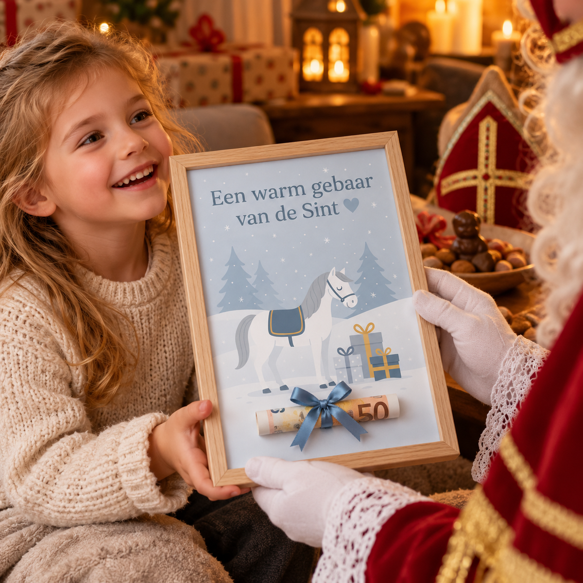 Geldcadeau Sinterklaas DIY Pakket - Een warm gebaar van de Sint