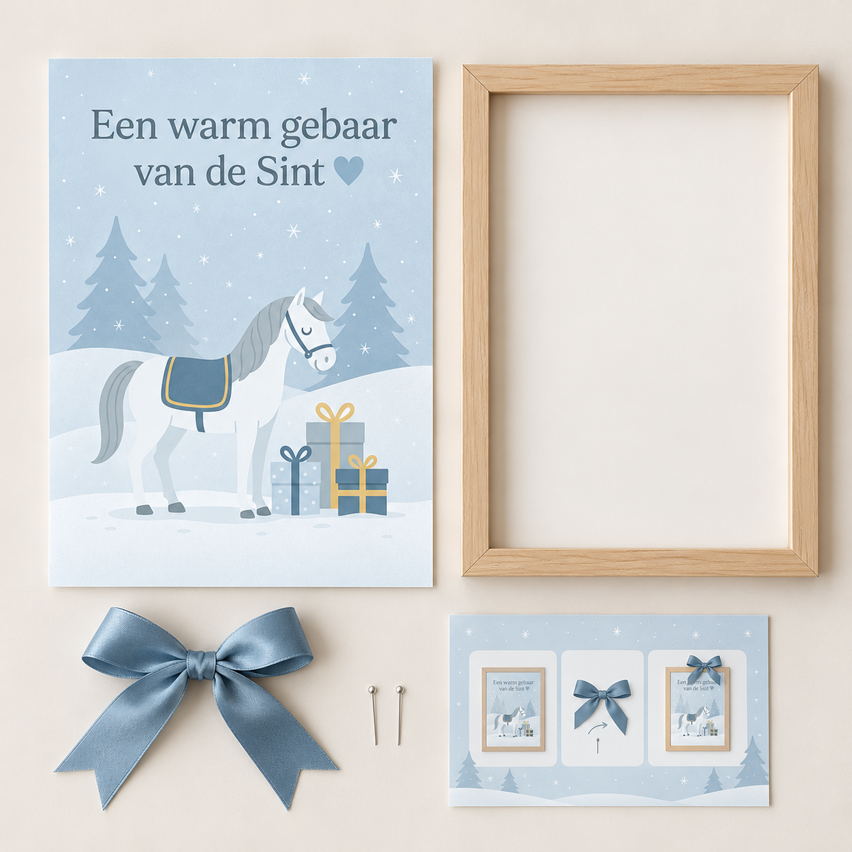 Geldcadeau Sinterklaas DIY Pakket - Een warm gebaar van de Sint