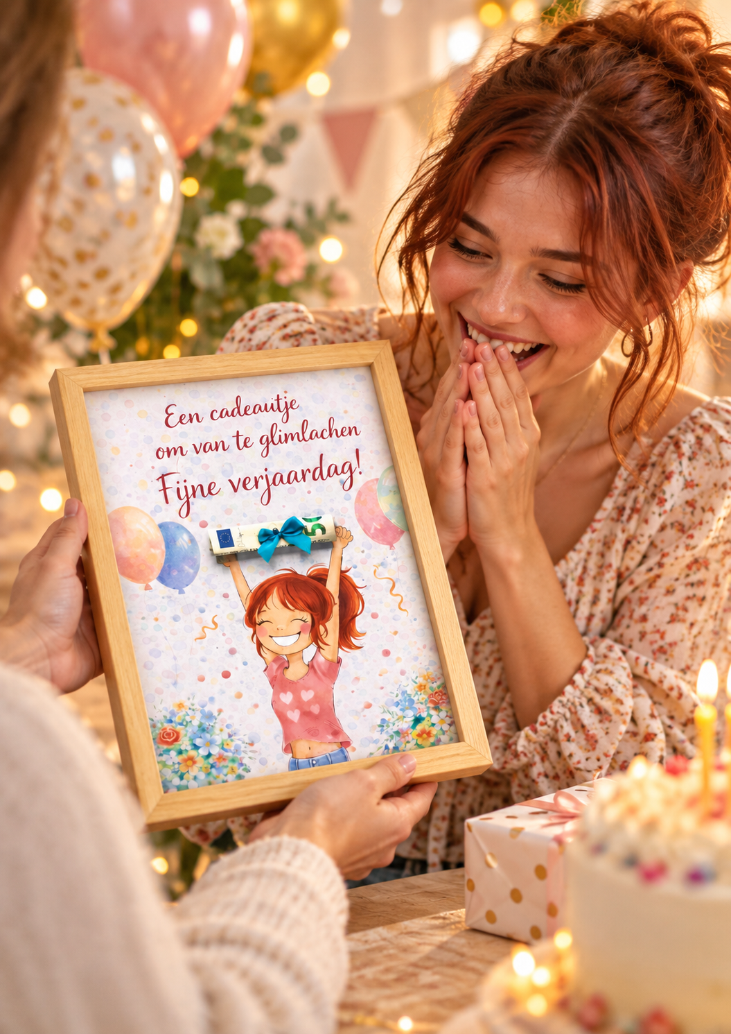 Geldcadeau Verjaardag DIY Pakket – Een cadeautje om van te glimlachen