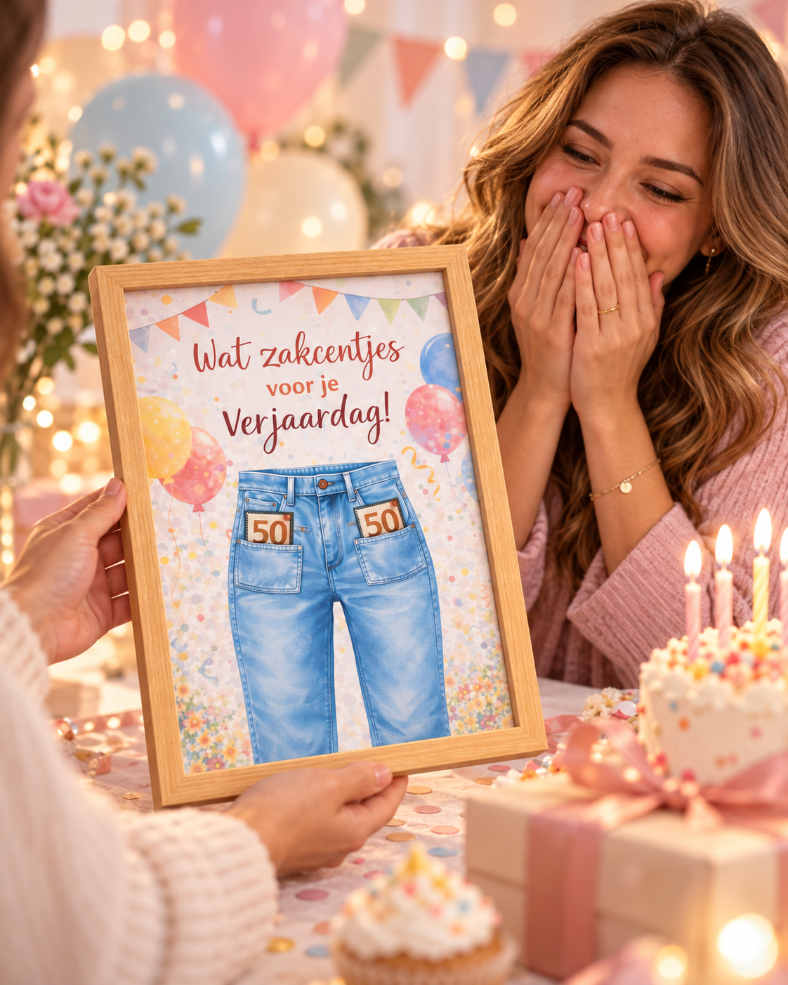 Geldcadeau Verjaardag DIY Pakket – Zakcentjes voor je verjaardag