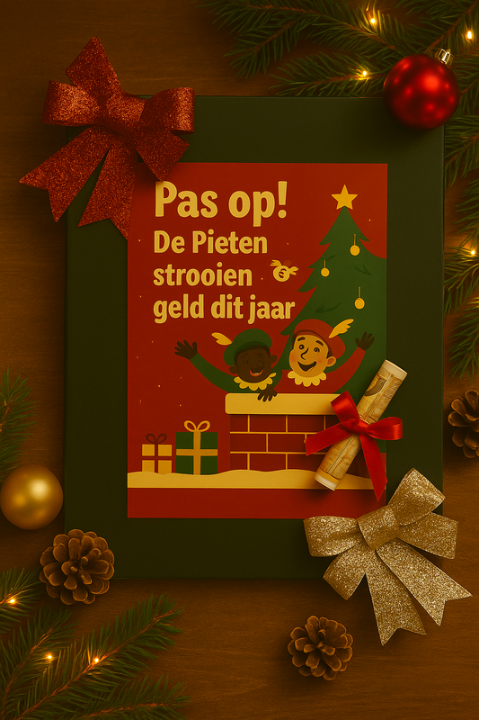 🎅Pas op! De Pieten strooien geld dit jaar