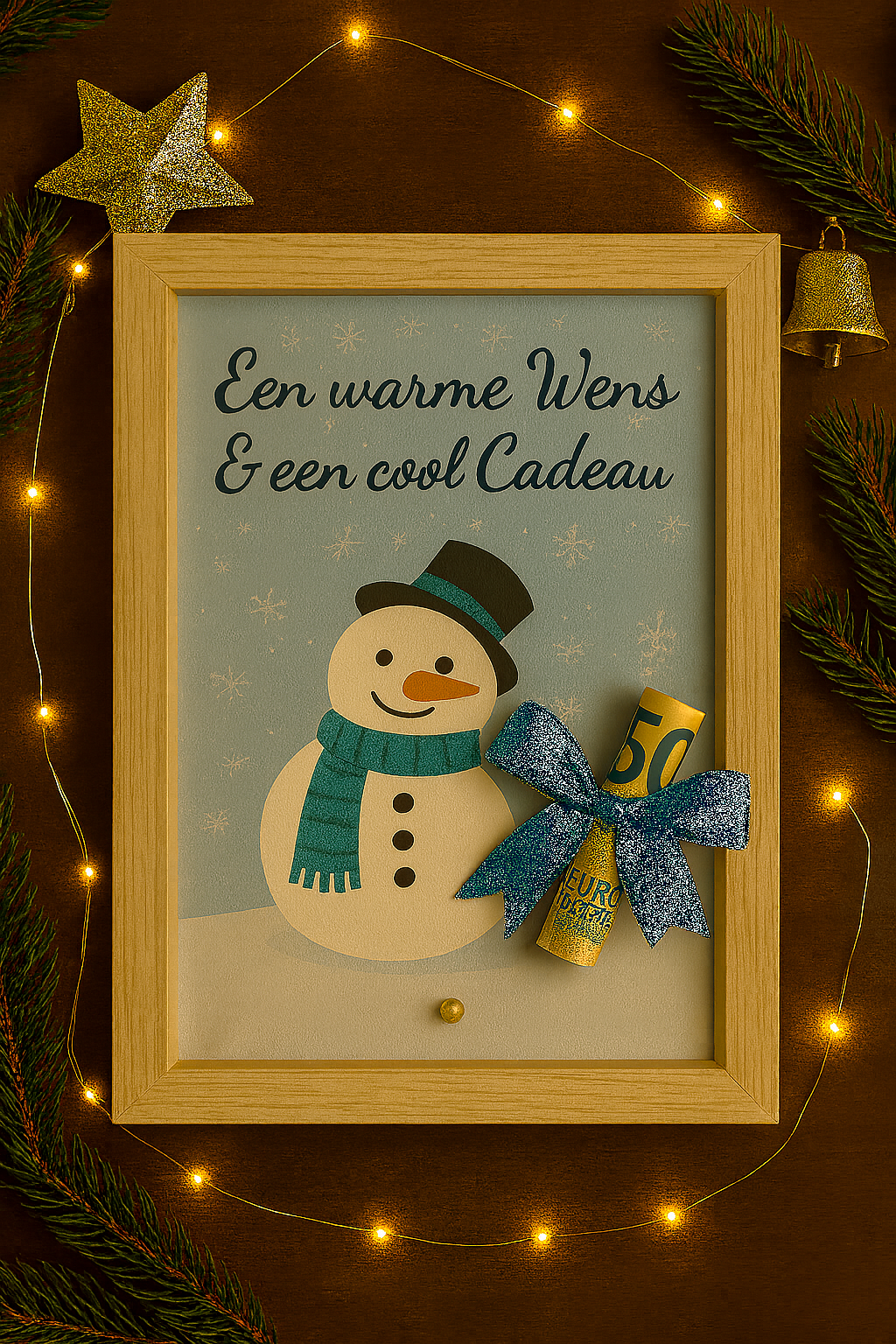 ❄️⛄Sneeuwpop DIY Geldcadeau ❄️⛄