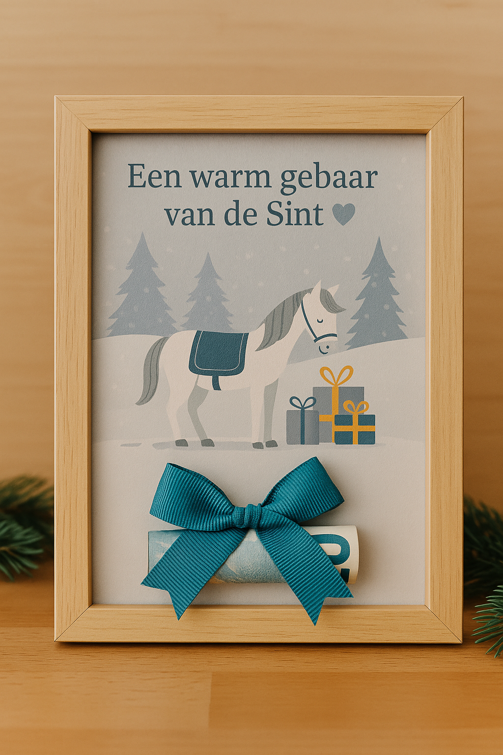 🎁 Een warm gebaar van de Sint – DIY Geldcadeau Pakket